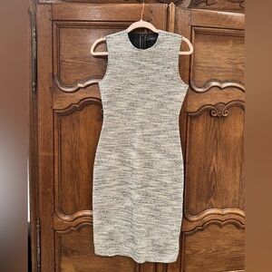 Theory Eano Tweed Dress